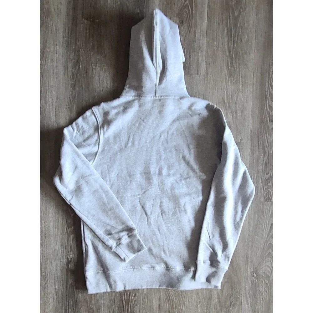 The North Face Hoodie Mens Medium Gray Pullover Sweatshirt Logo Embroidered NWT